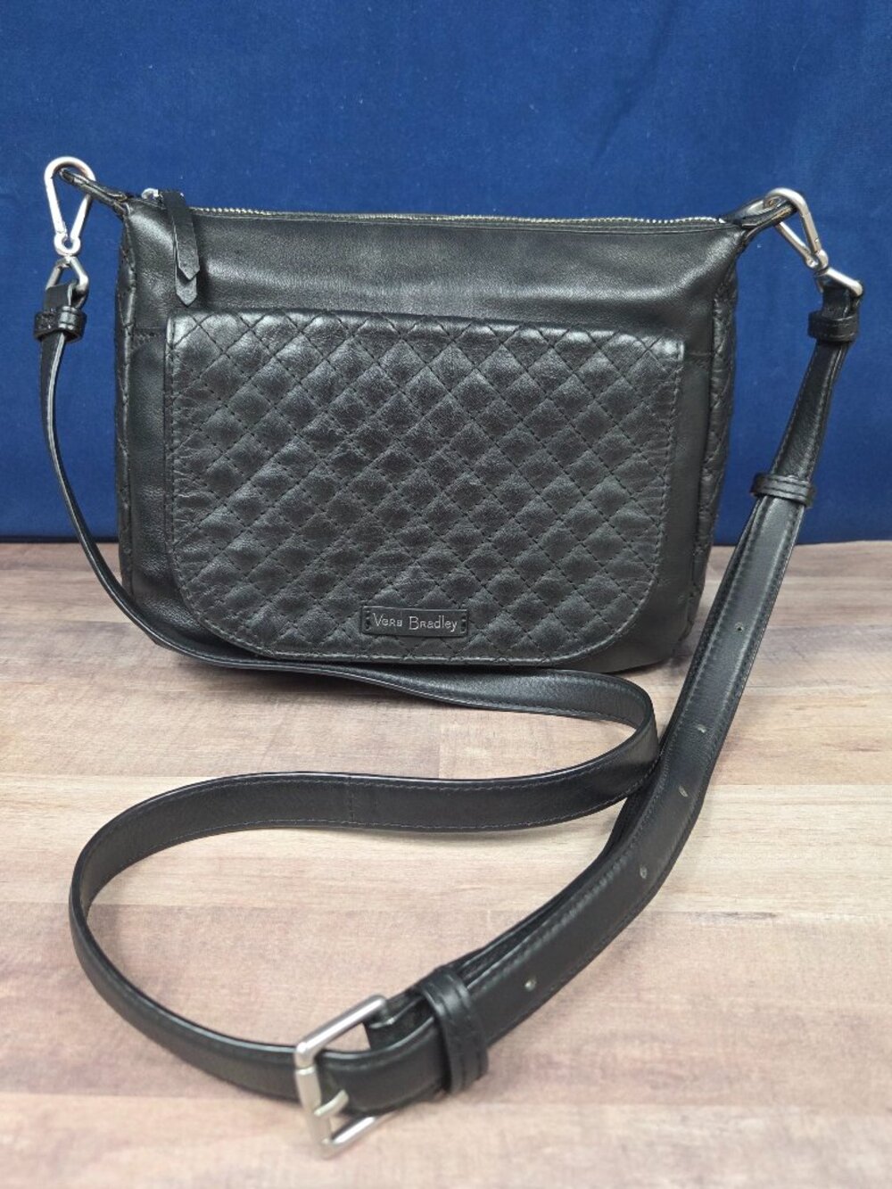 Vera Bradley Leather Carson Mini Shoulder Bag